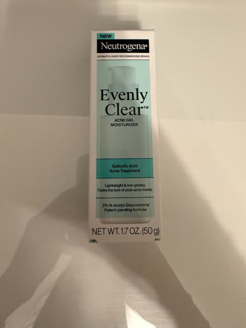 Neutrogena Evenly Clear Acne Gel Moisturizer - BNIB